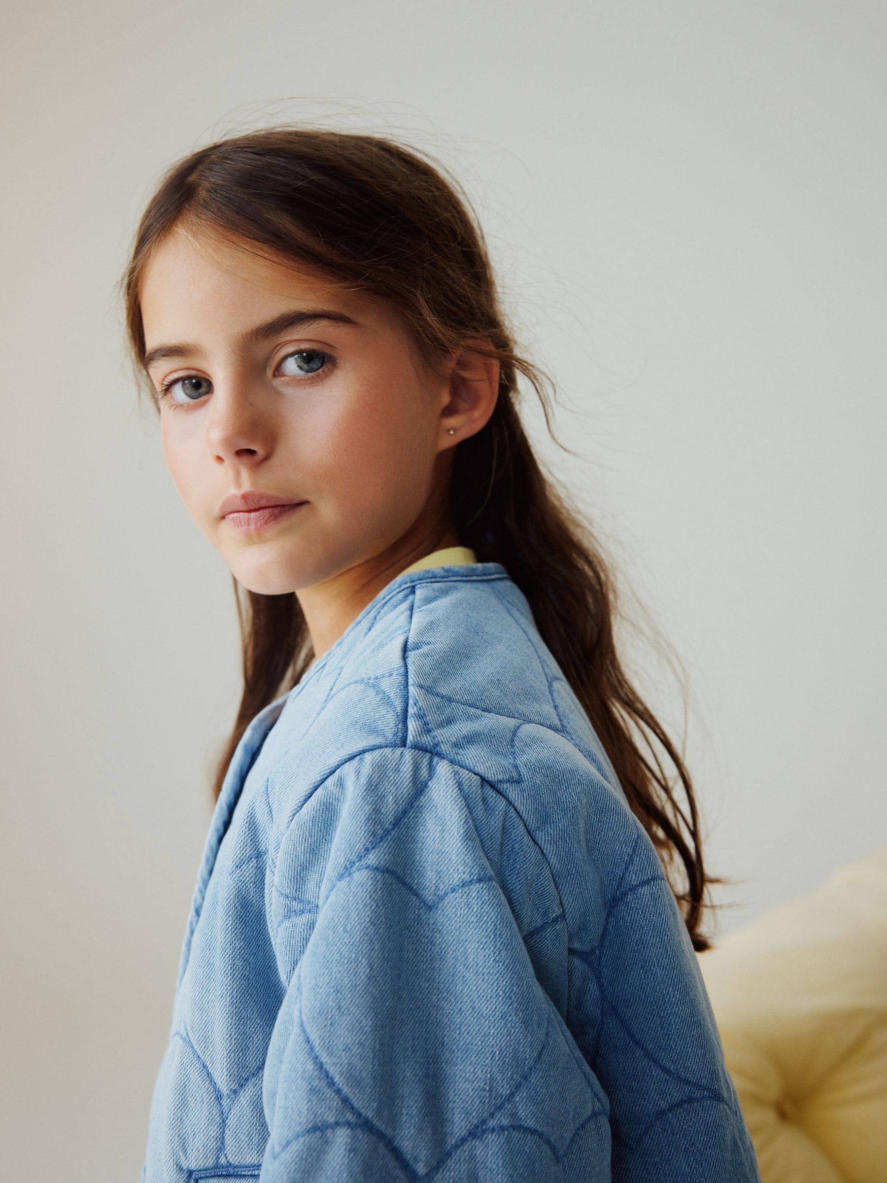 Dsiney Kidz - Denim Heart Quilted Jacket (3-16yrs) image 4