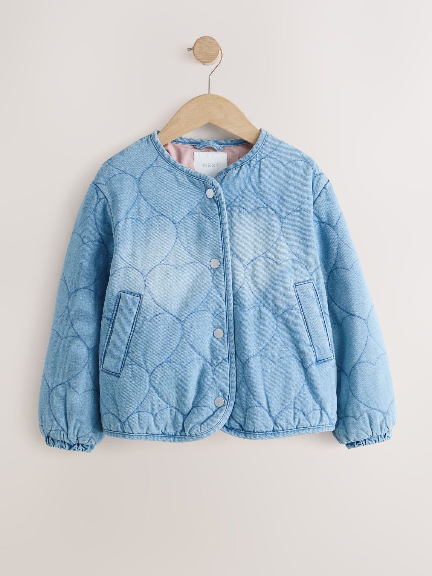 Dsiney Kidz - Denim Heart Quilted Jacket (3-16yrs) image 5