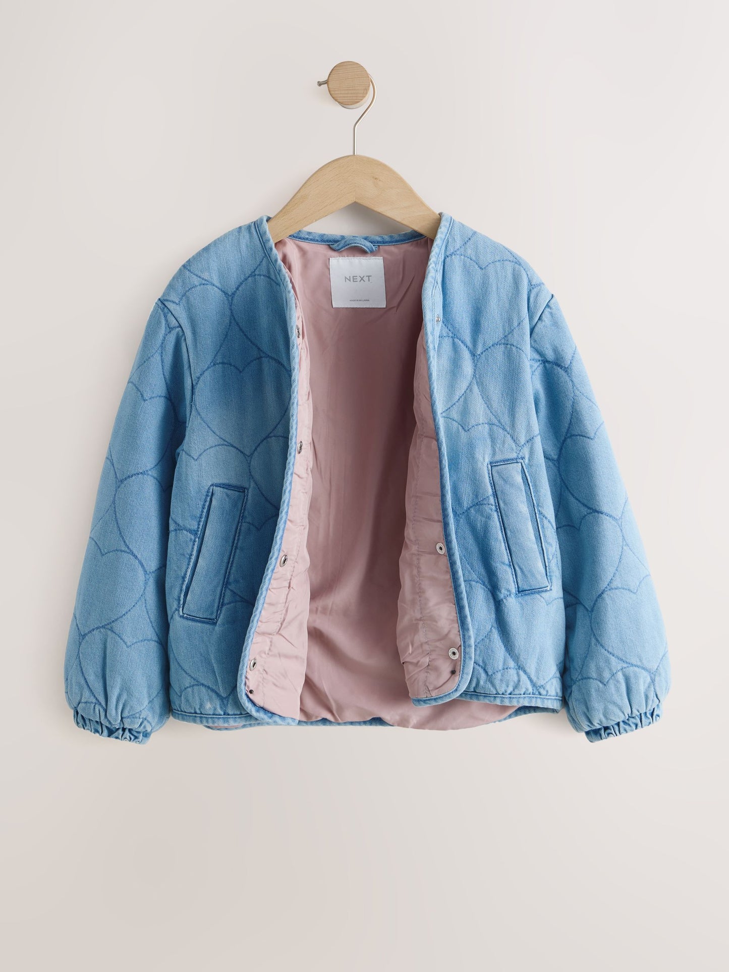 Dsiney Kidz - Denim Heart Quilted Jacket (3-16yrs) image 6