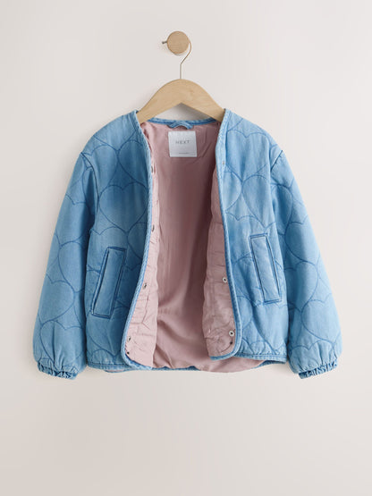 Dsiney Kidz - Denim Heart Quilted Jacket (3-16yrs) image 6