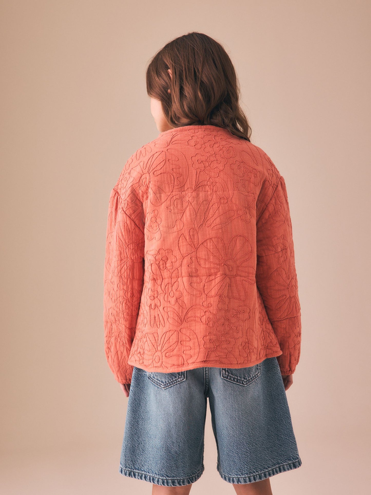 Dsiney Kidz - Rust Orange Quilted Jacket (3-16yrs) image 3