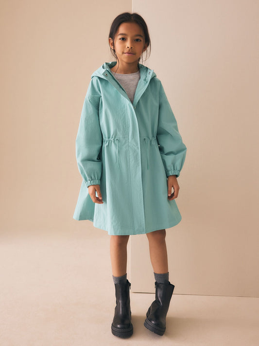Dsiney Kidz - Aqua Blue Waterproof Skirted Jacket (3-16yrs) image 2