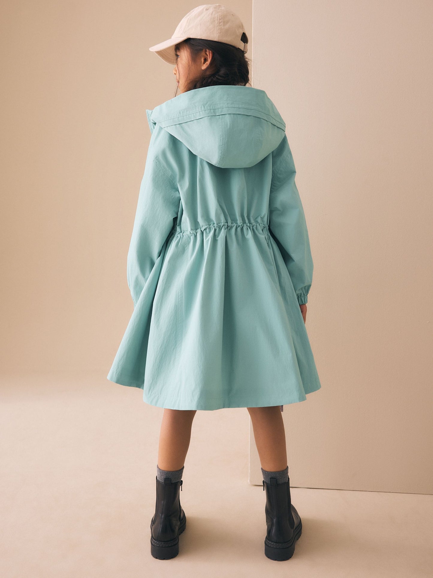 Dsiney Kidz - Aqua Blue Waterproof Skirted Jacket (3-16yrs) image 4