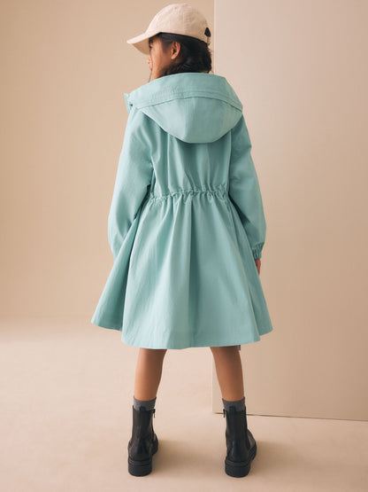 Dsiney Kidz - Aqua Blue Waterproof Skirted Jacket (3-16yrs) image 4