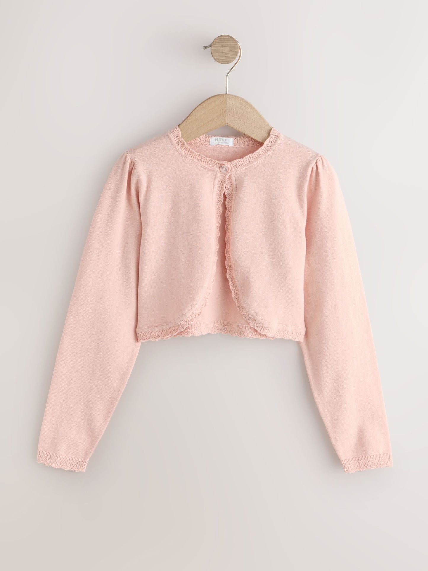 Dsiney Kidz - Pink Occasion Bridesmaid Knitted Cardigan Shrug (3mths-16yrs) image 4