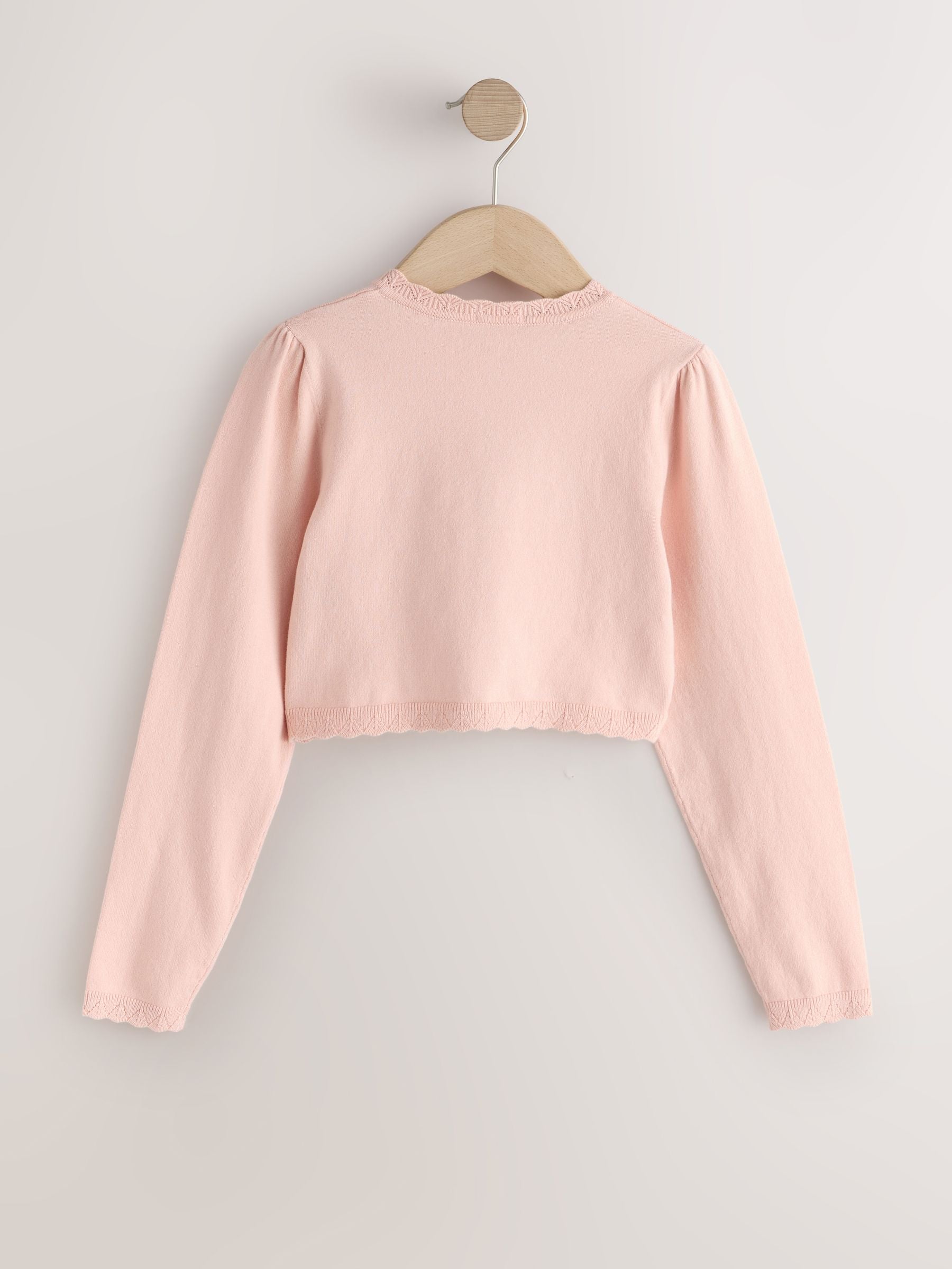 Dsiney Kidz - Pink Occasion Bridesmaid Knitted Cardigan Shrug (3mths-16yrs) image 5