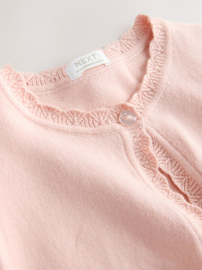 Dsiney Kidz - Pink Occasion Bridesmaid Knitted Cardigan Shrug (3mths-16yrs) image 6