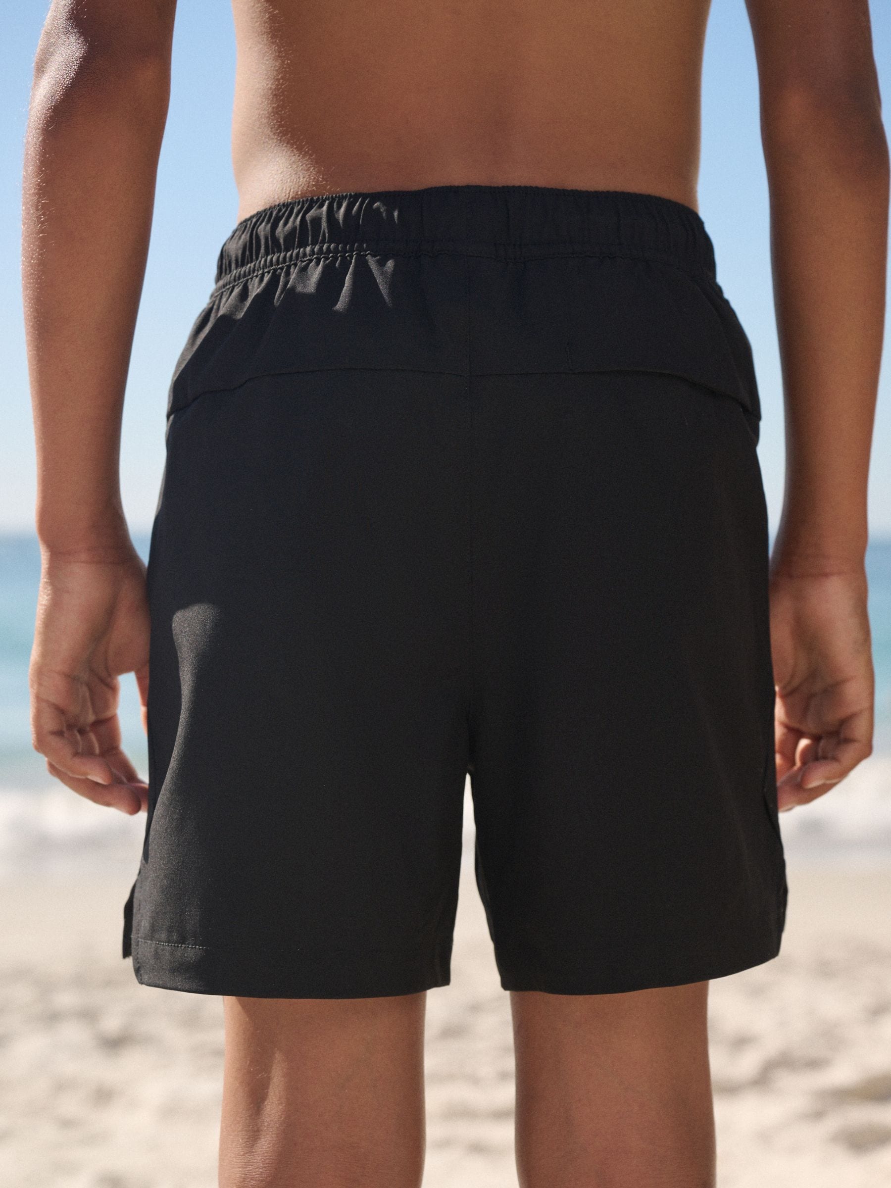 Black Active Swim Shorts (3-16yrs) image 3