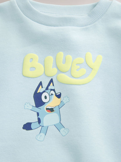 Blue Bluey Sweat Crew and Shorts Set (12mths-8yrs) image 8
