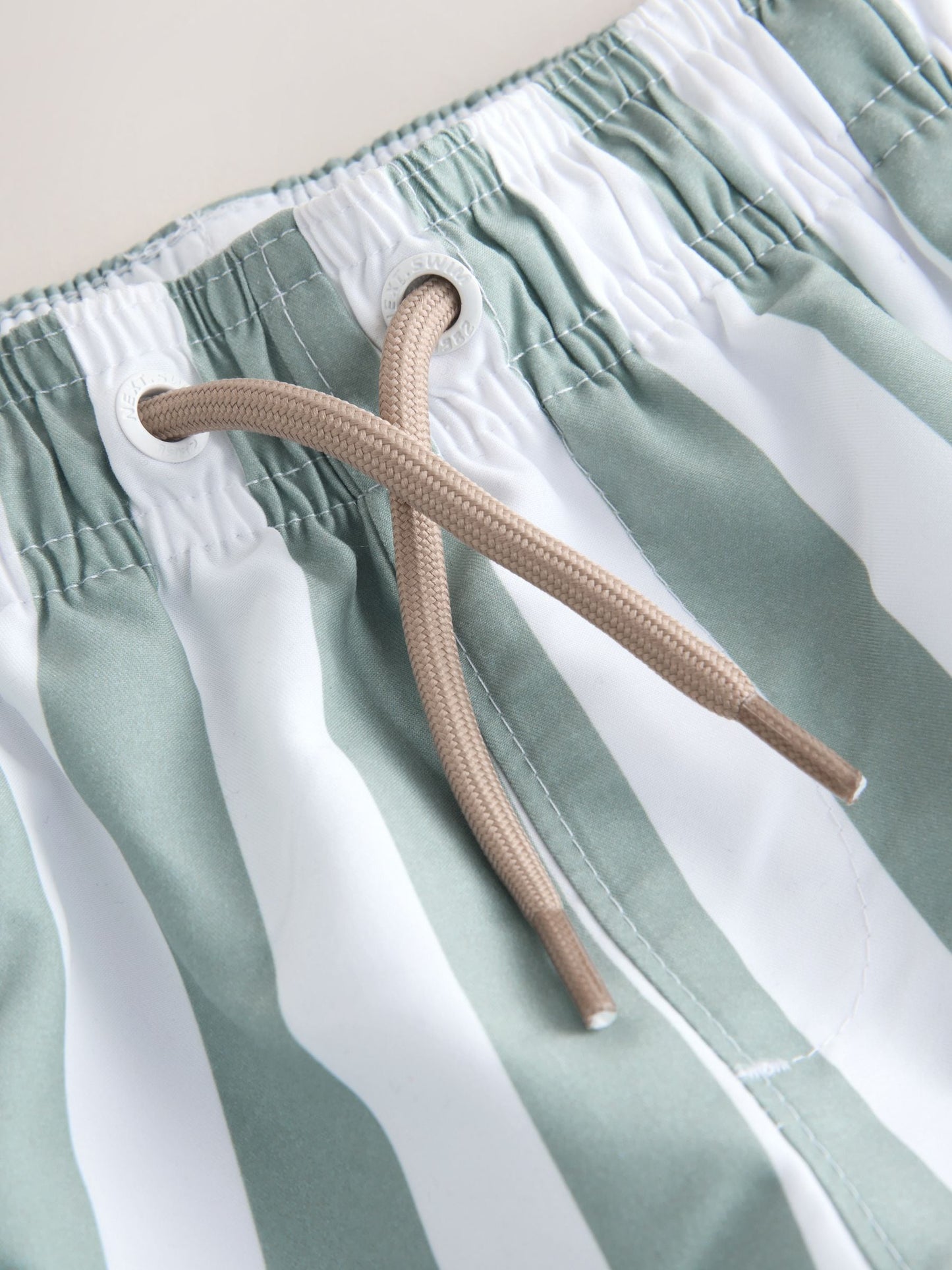 Green and White Stripe Printed Swim Shorts (3mths-7yrs) image 9