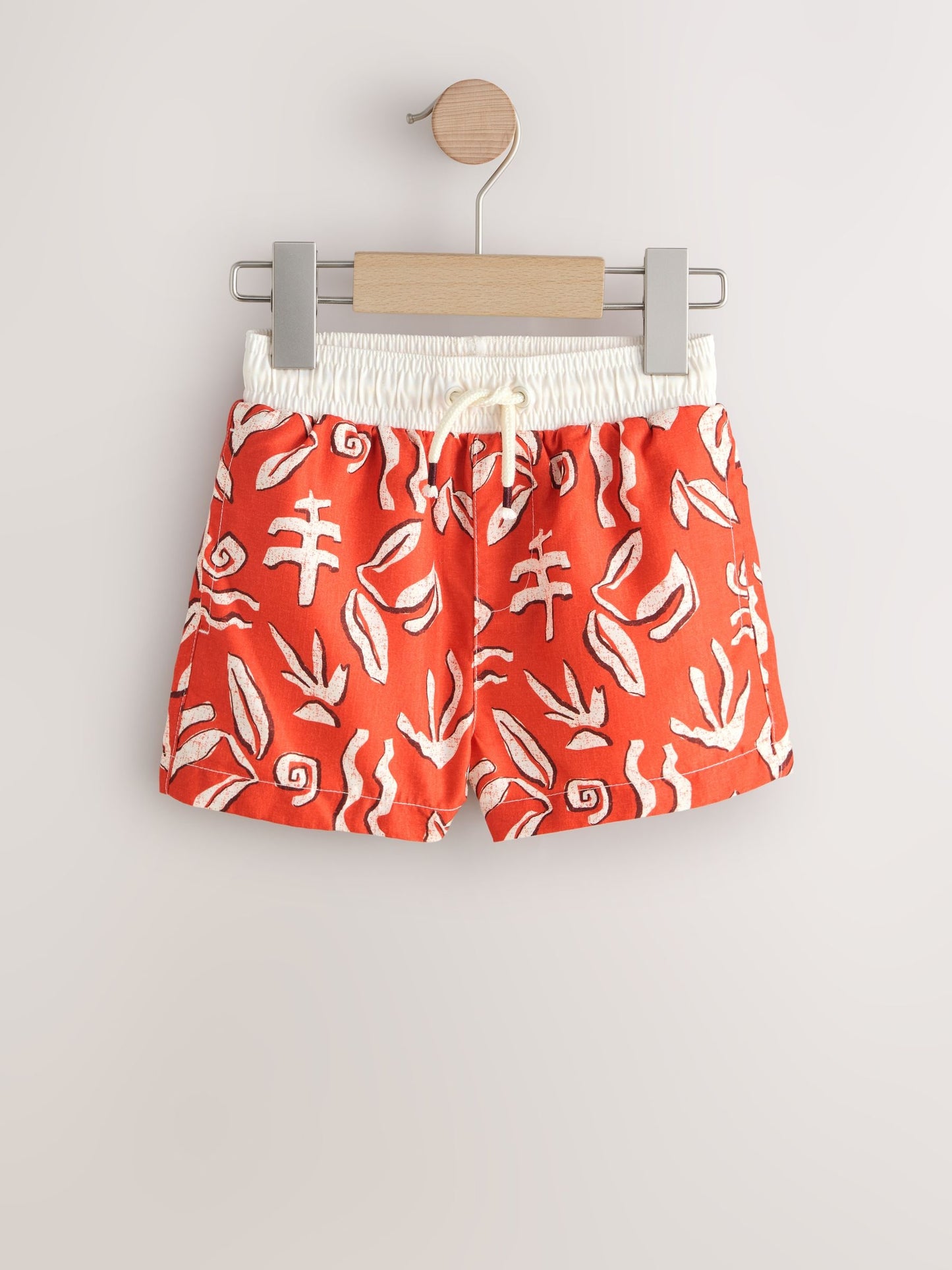 Red Printed Swim Shorts (3mths-7yrs) image 6