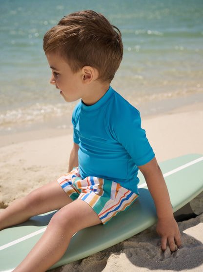 Blue Rash Vest (3mths-7yrs) (3mths-7yrs) image 2