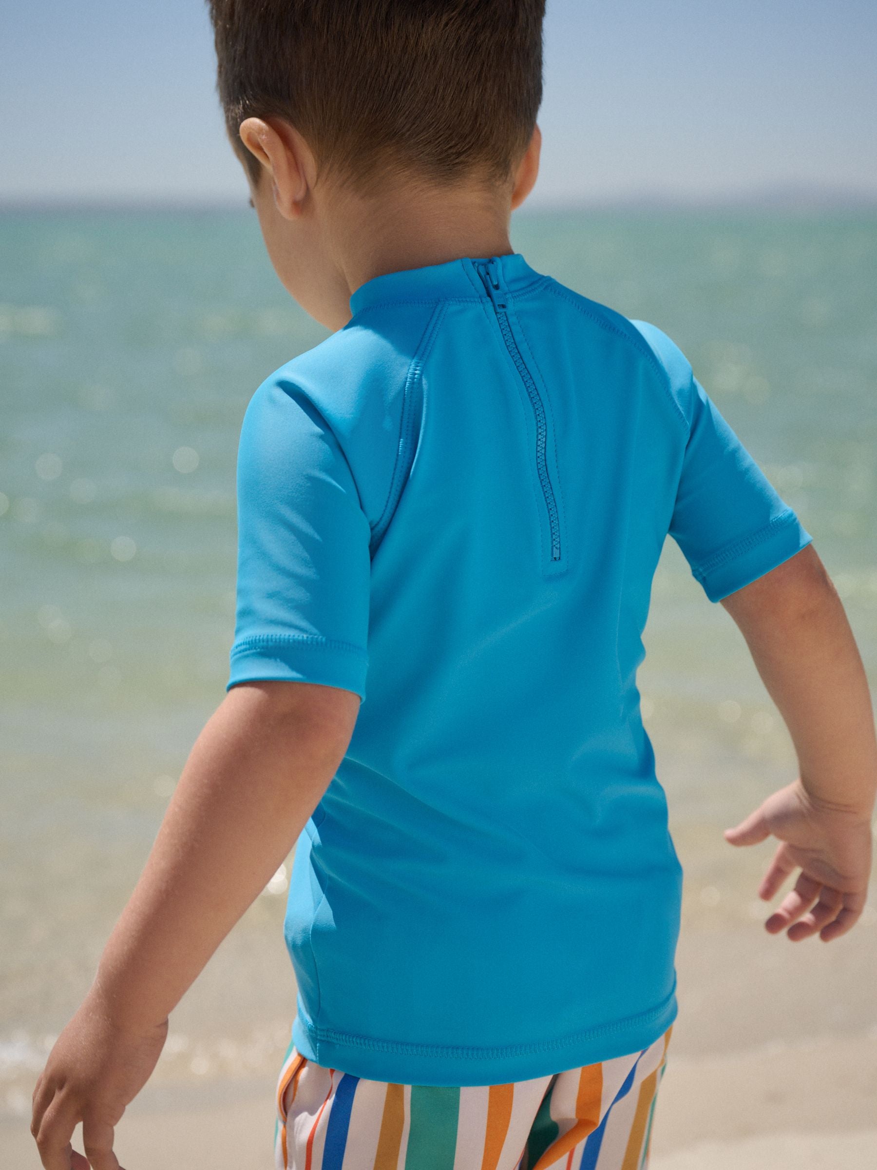 Blue Rash Vest (3mths-7yrs) (3mths-7yrs) image 3