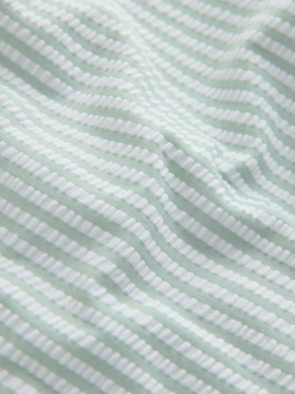 Mint Green Striped Sunsafe Swimsuit and Hat Set (3mths-7yrs) image 8