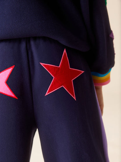 Rainbow Boucle Stars 2 Piece Sweater and Joggers Set image 7