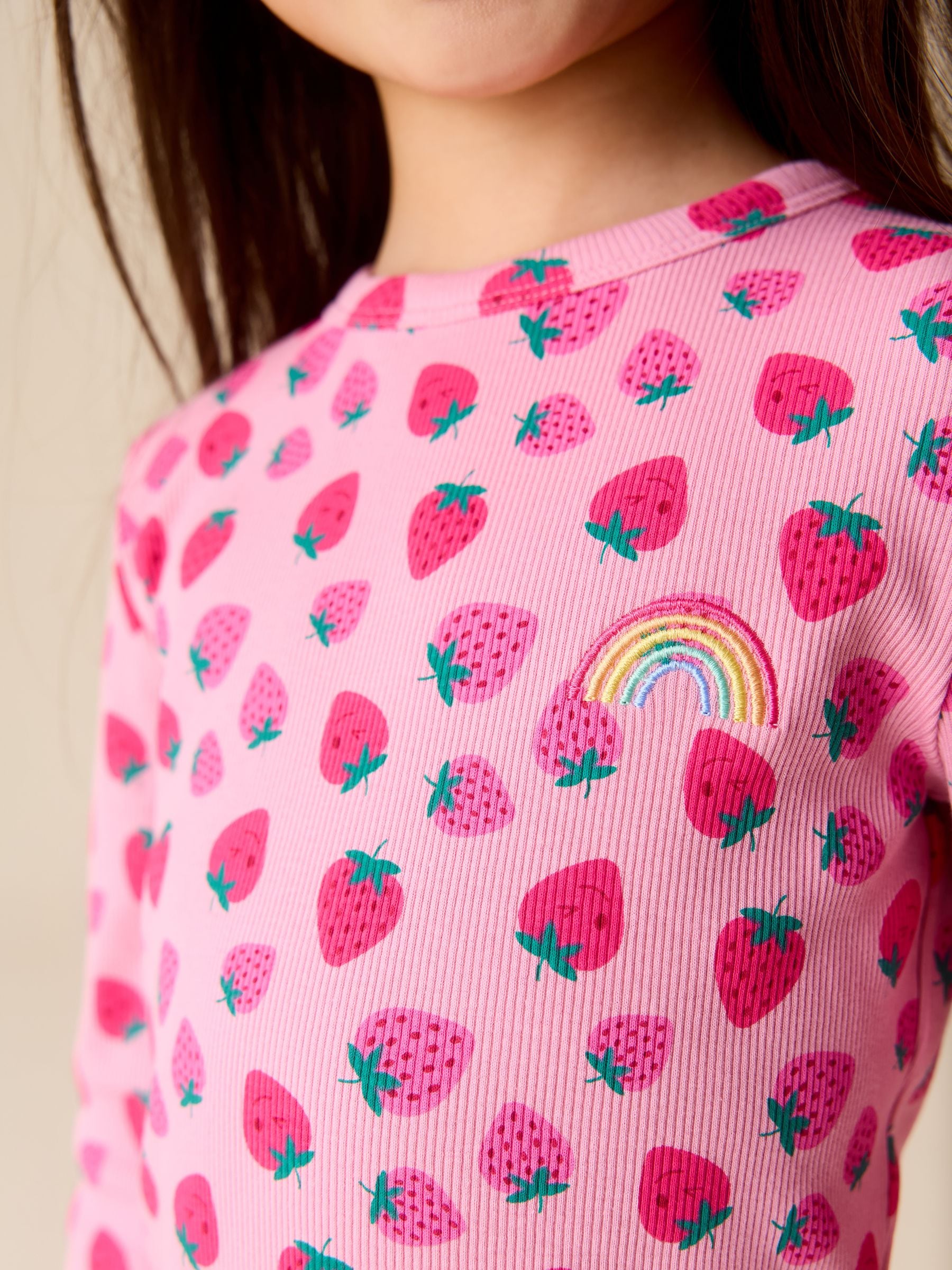 Dsiney Kidz - Little Bird by Jools Oliver Fruity Ribbed Jersey Tops 3 Pack image 4