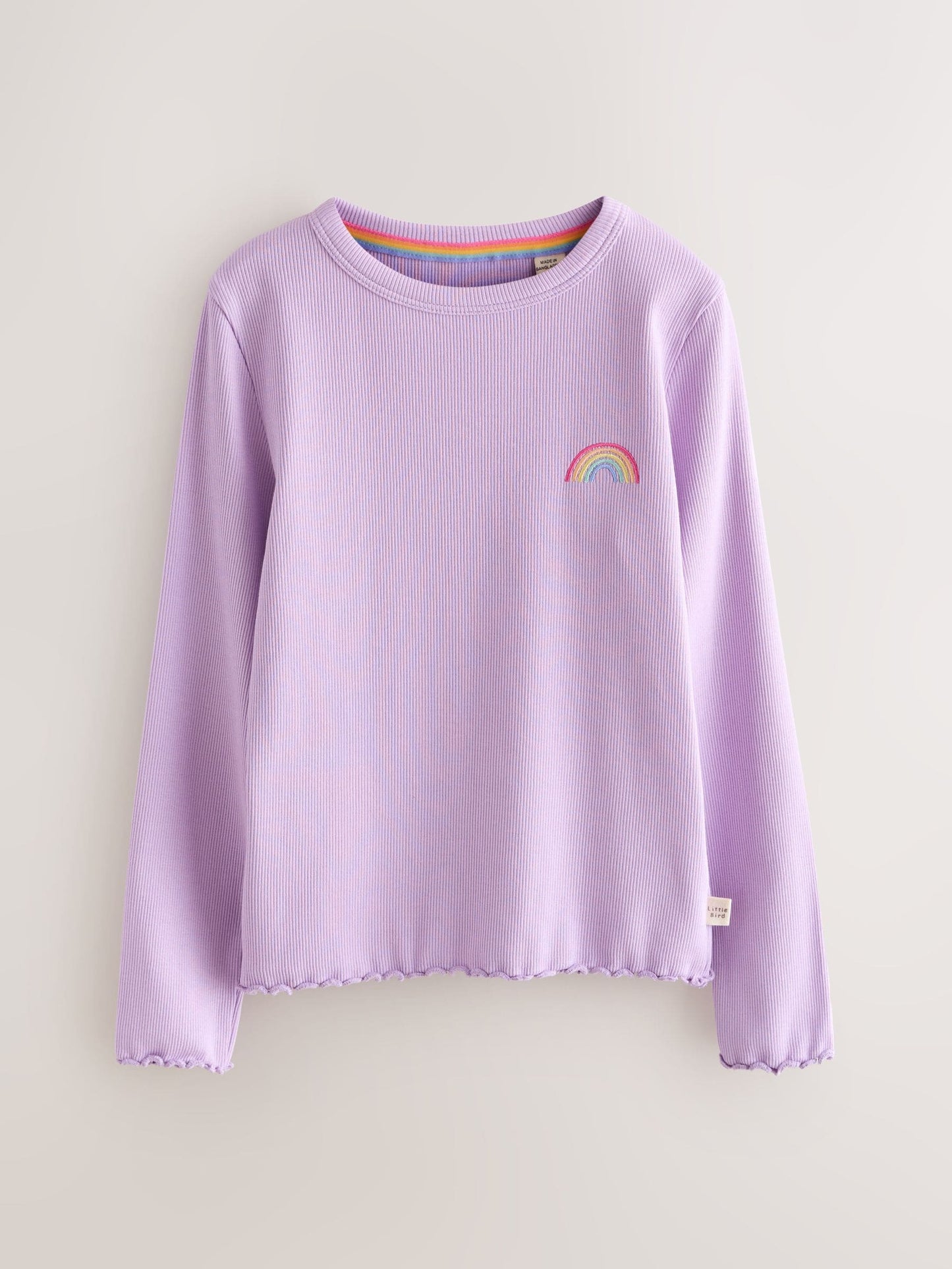 Little Bird by Jools Oliver Fruity Ribbed Jersey Tops 3 Pack image 8