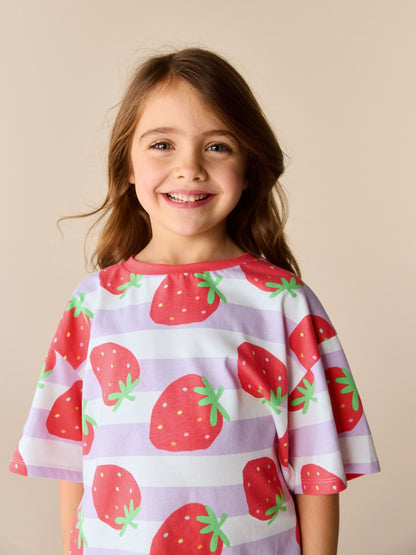 Little Bird by Jools Oliver Fruity Short Sleeve T-Shirts 3 Pack image 5