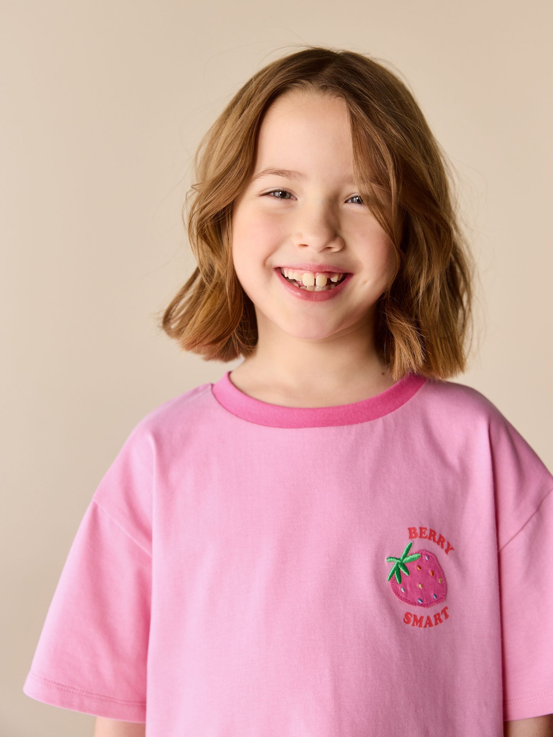 Little Bird by Jools Oliver Fruity Short Sleeve T-Shirts 3 Pack image 6