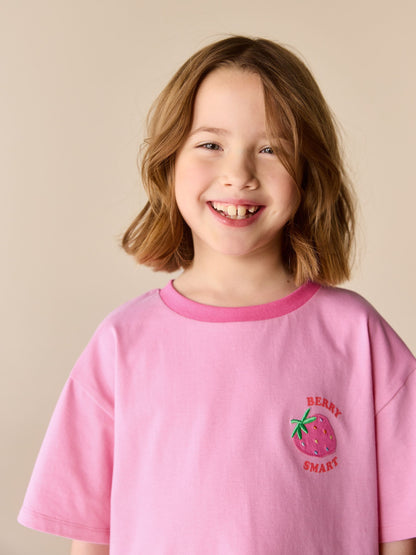 Little Bird by Jools Oliver Fruity Short Sleeve T-Shirts 3 Pack image 6