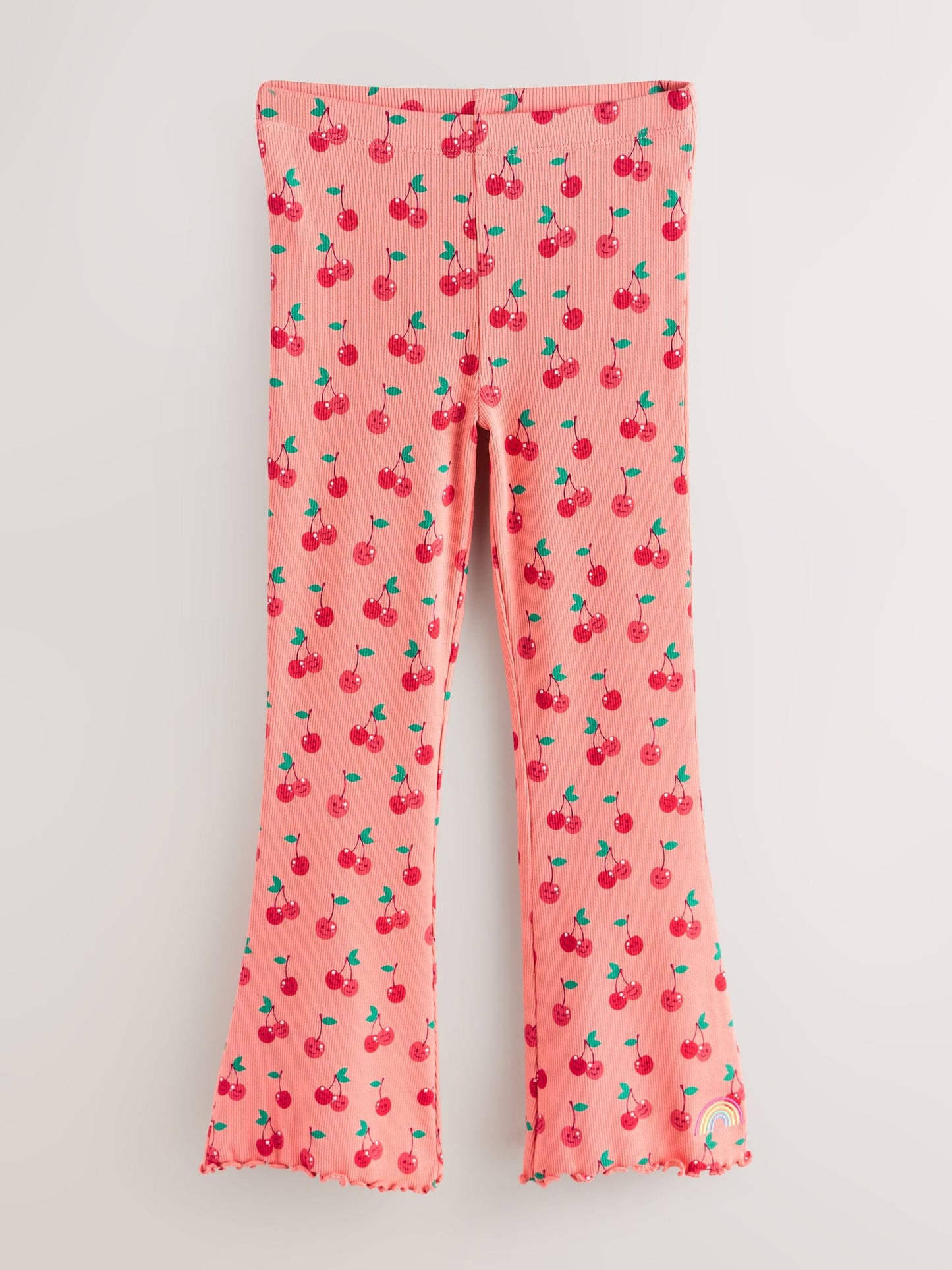 Little Bird by Jools Oliver Fruity Ribbed Jersey Kickflare Leggings 3 Pack image 6