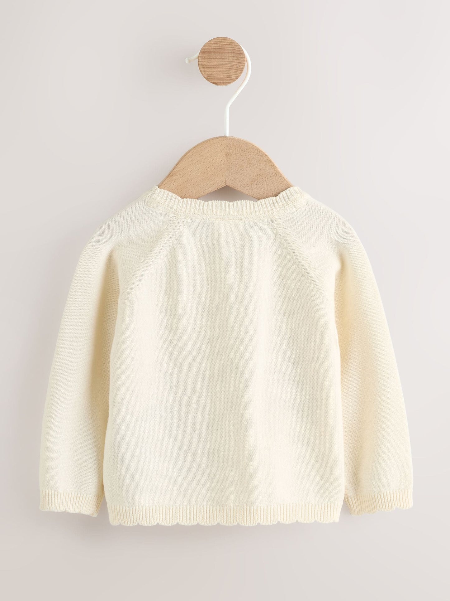 Dsiney Kidz - Natural Embroidered Baby Bunny Cardigan (0mths-3yrs) image 2