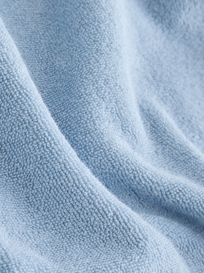 Blue Towelling Zip Through Cover-Up (3mths-7yrs) image 4