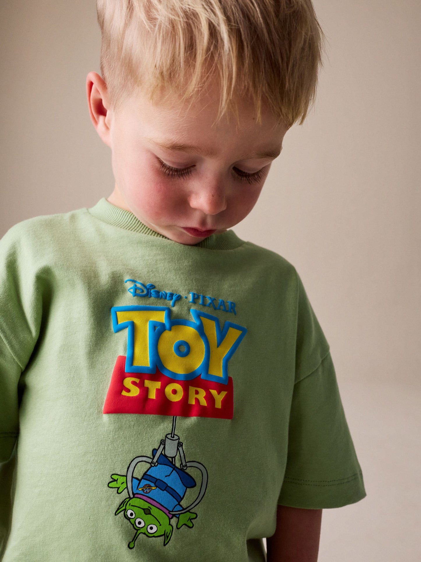Sage Green Toy Story Short Sleeve T-Shirt (3mths-8yrs) image 1