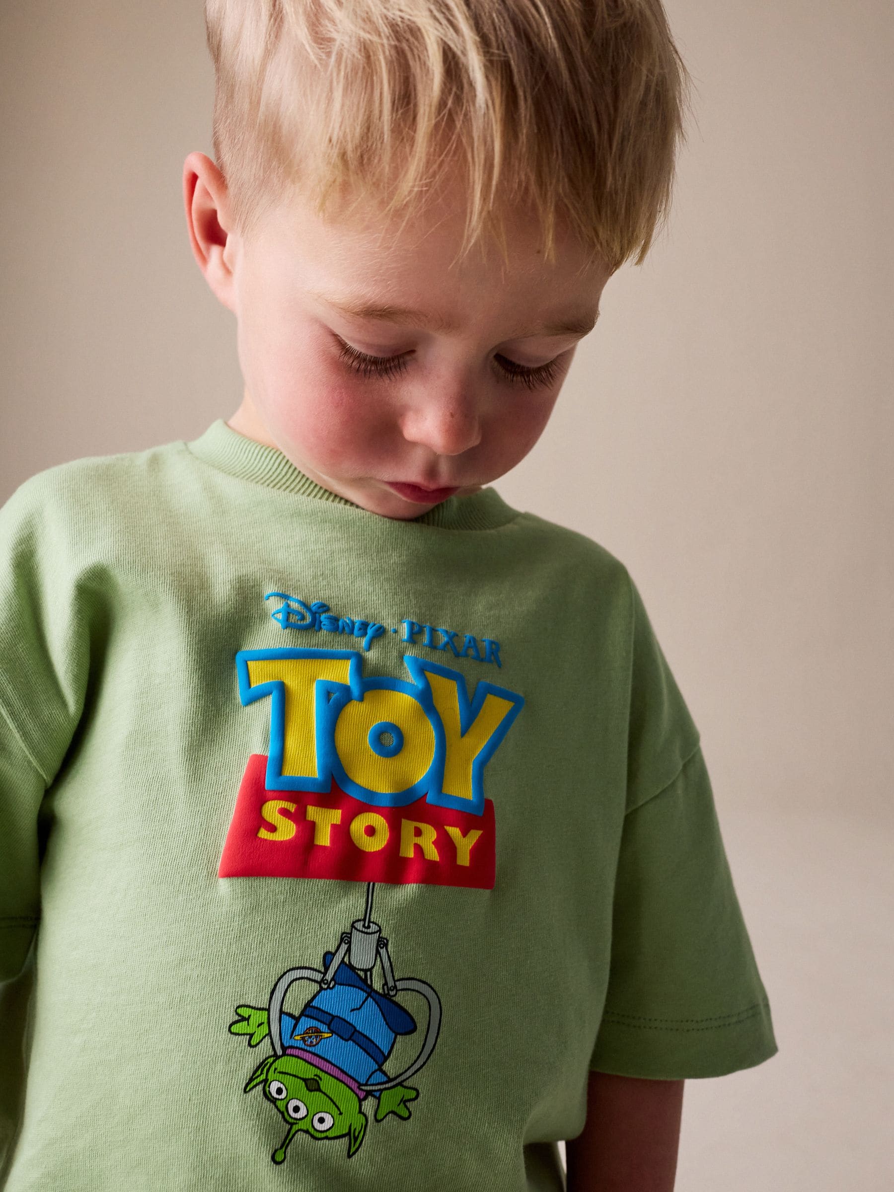 Sage Green Toy Story Short Sleeve T-Shirt (3mths-8yrs) image 1