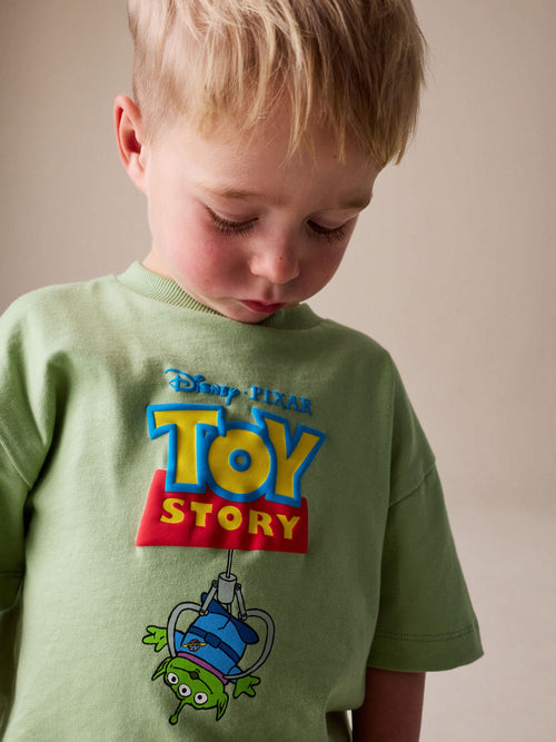 Sage Green Toy Story Short Sleeve T-Shirt (3mths-8yrs) image 1