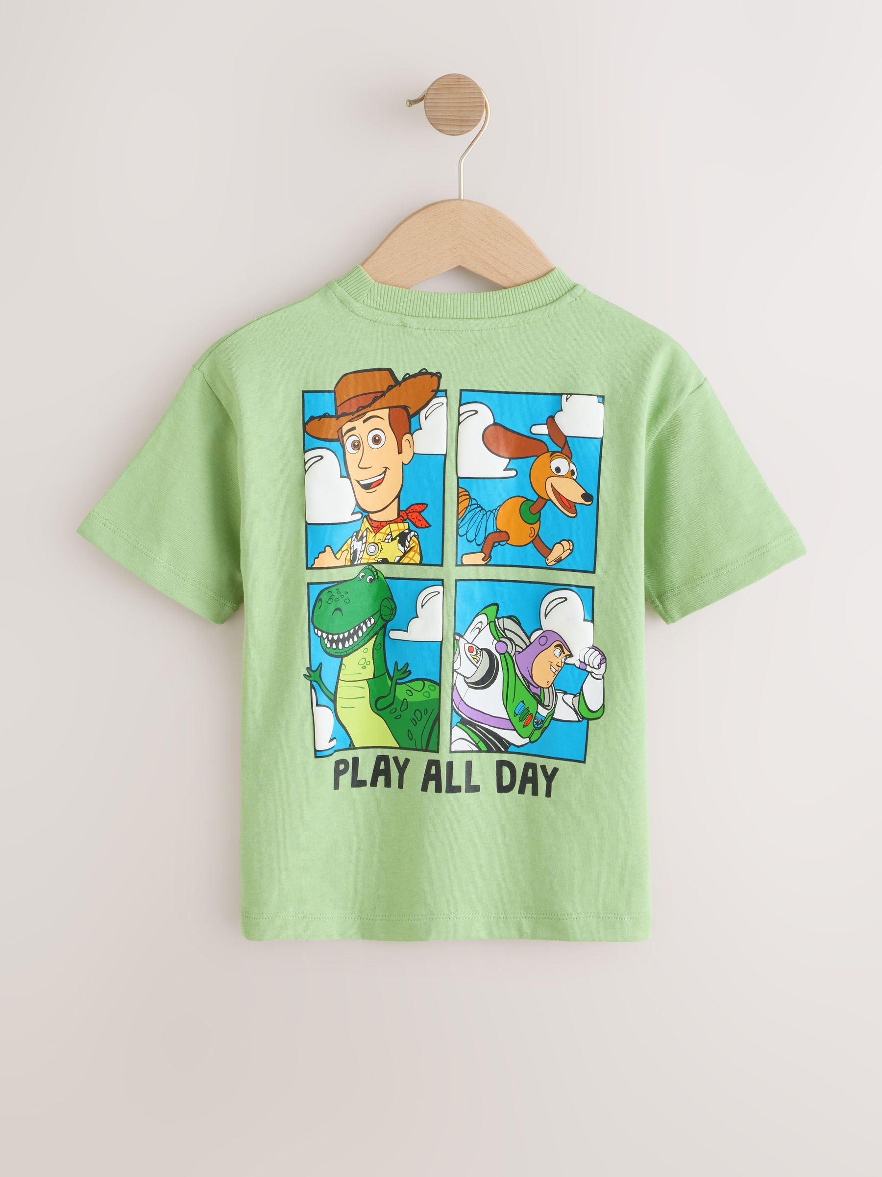 Sage Green Toy Story Short Sleeve T-Shirt (3mths-8yrs) image 7