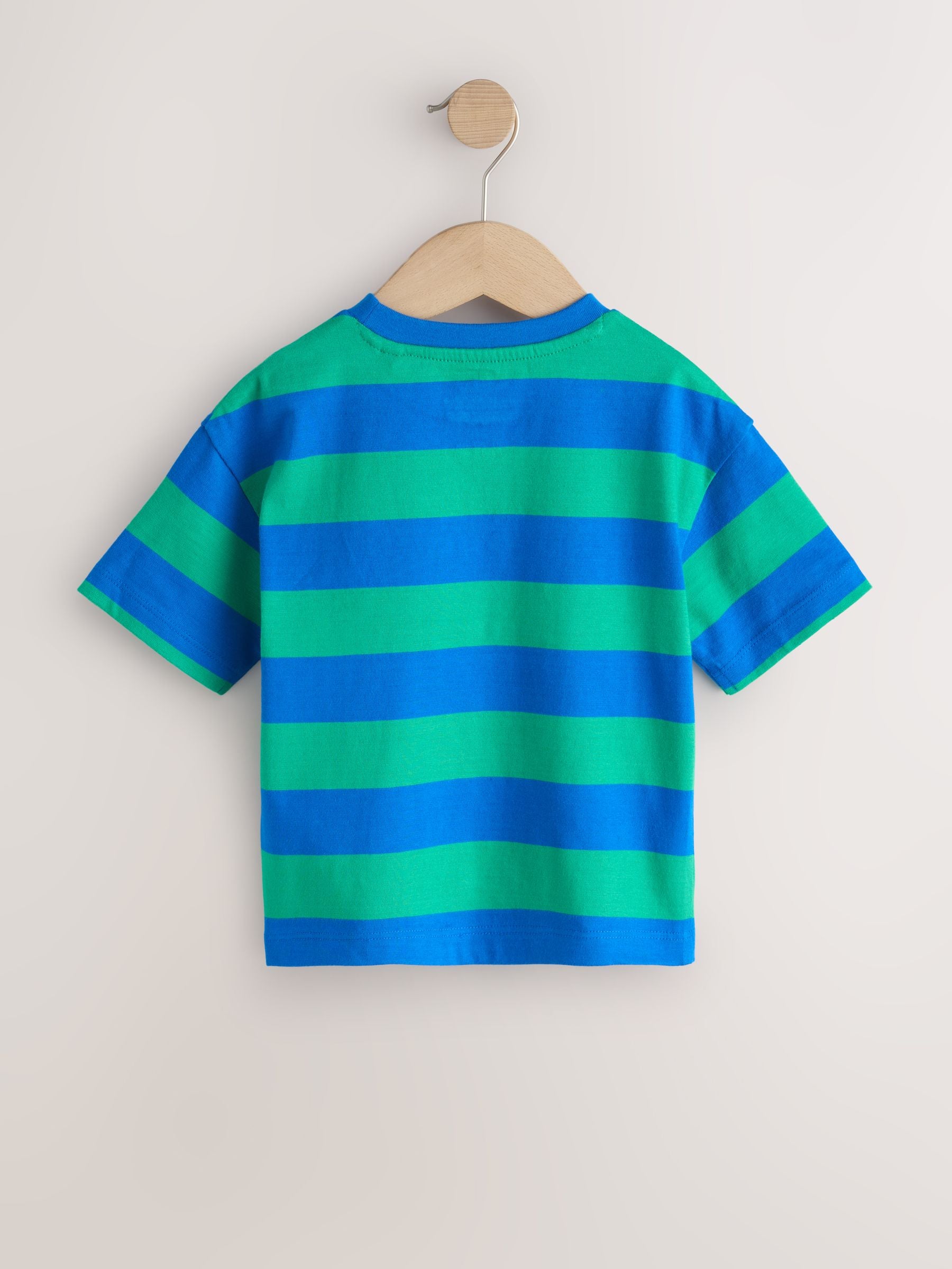 Blue/Green Mickey Mouse Short Sleeve T-Shirt (3mths-8yrs) image 5