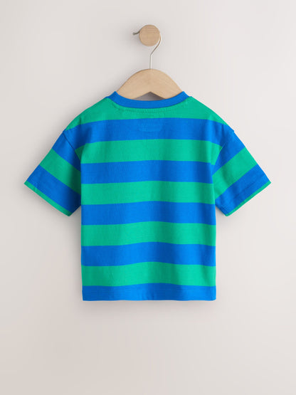 Blue/Green Mickey Mouse Short Sleeve T-Shirt (3mths-8yrs) image 5