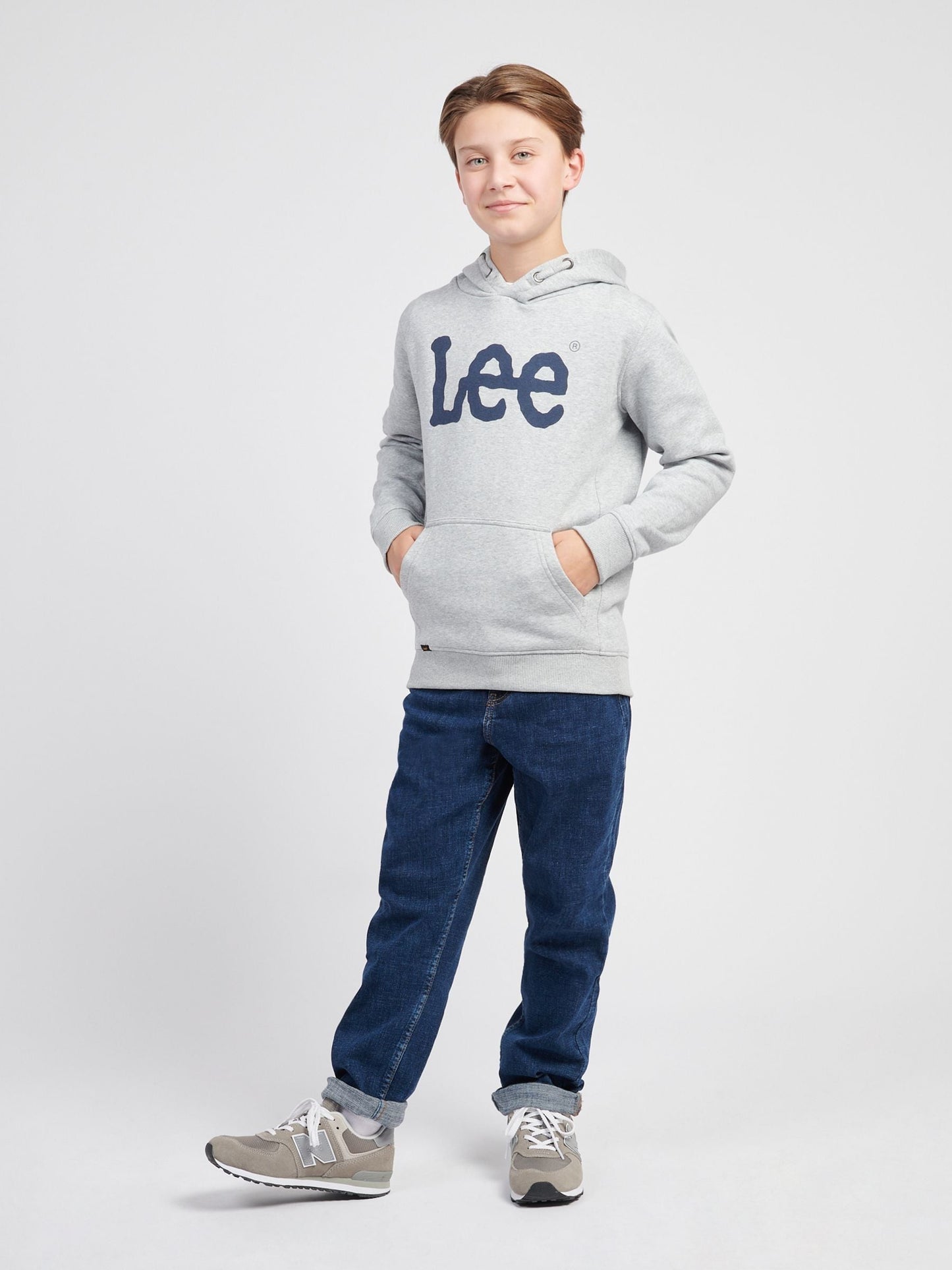Dsiney Kidz - Lee Grey Wobbly Graphic Print Hoodie image 3