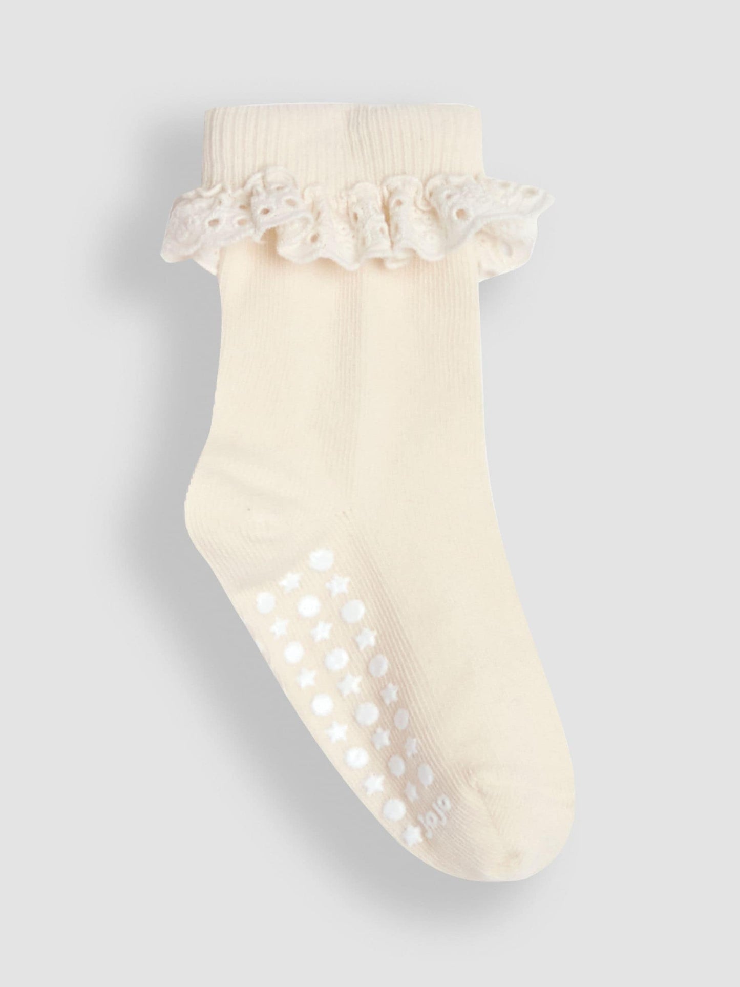 JoJo Maman Bébé Red 2-Pack Frill And Bow Socks image 3