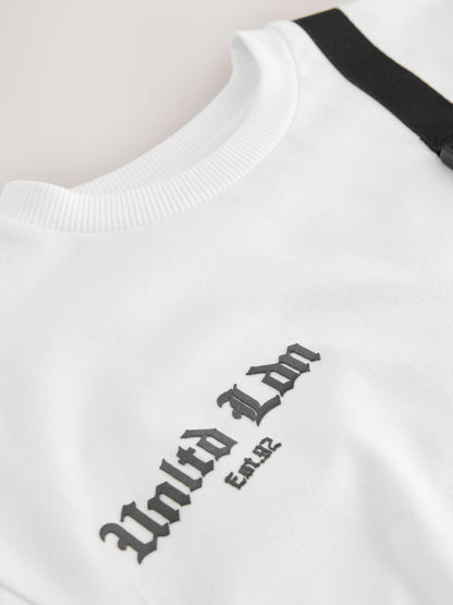 Dsiney Kidz - White/Cement Bag Pocket Short Sleeve T-Shirt (3-16yrs) image 3