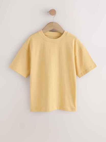 Dsiney Kidz - Green/Blue/Yellow/Purple Relaxed Fit Short Sleeves T-Shirts 4 Pack (3-16yrs) image 4