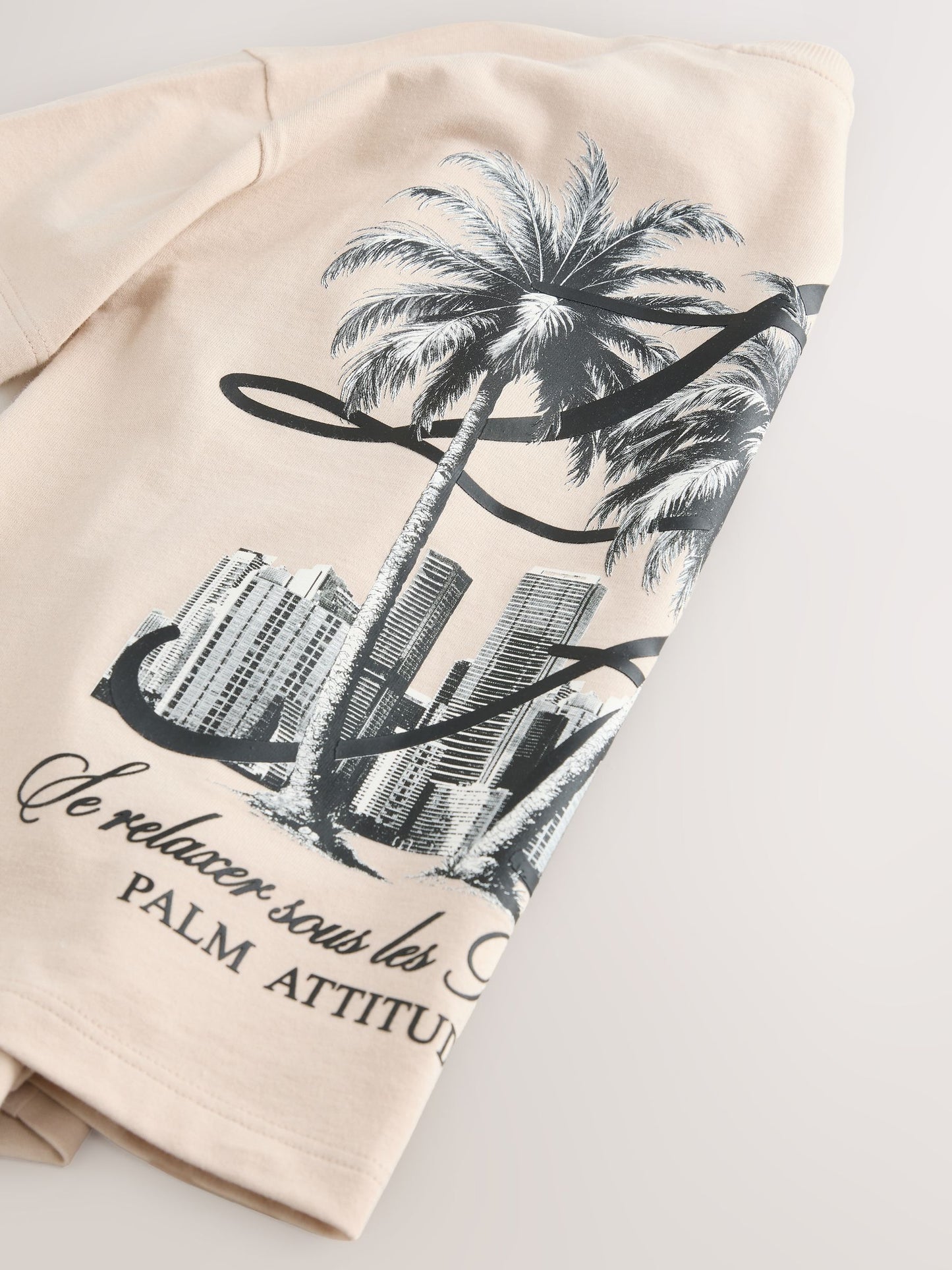 Dsiney Kidz - Stone Palm Back Print Short Sleeve Graphic T-Shirt (3-16yrs) image 8