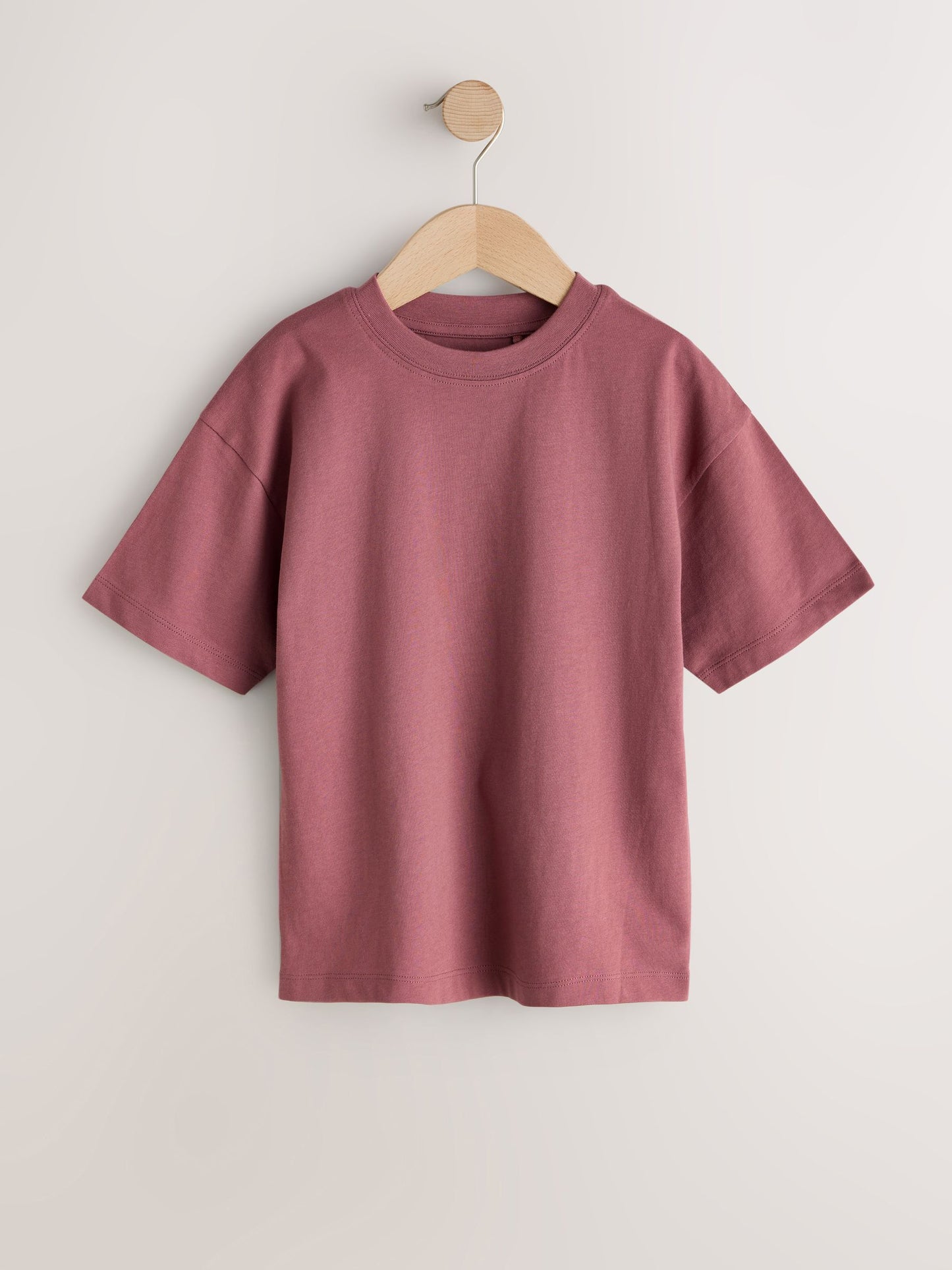 Dsiney Kidz - Berry Red Relaxed Fit Short Sleeve T-Shirt (3-16yrs) image 1