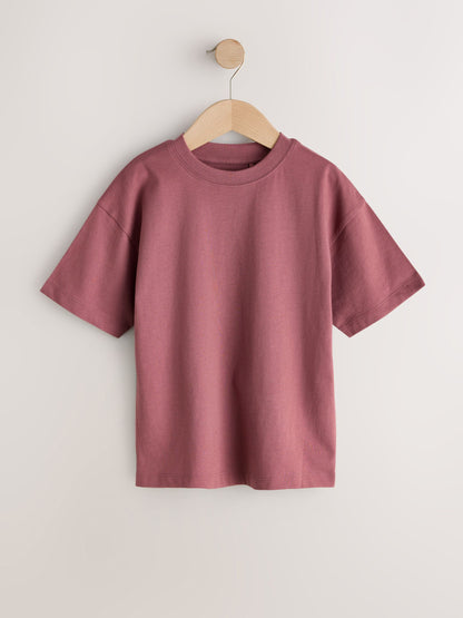Dsiney Kidz - Berry Red Relaxed Fit Short Sleeve T-Shirt (3-16yrs) image 1