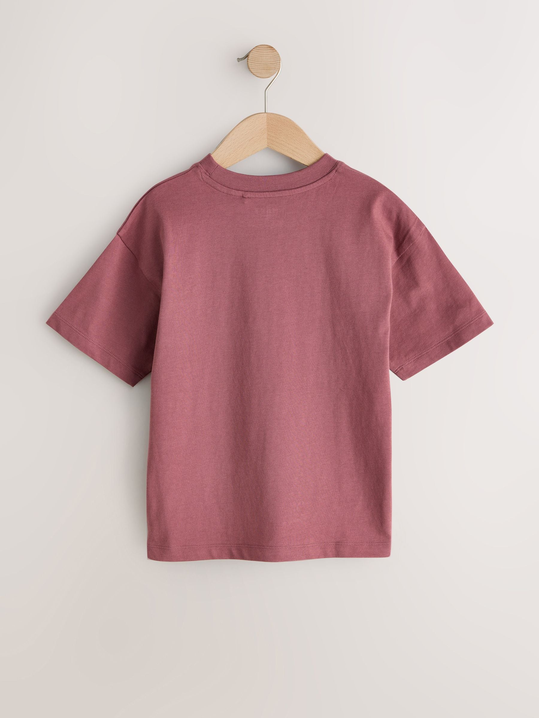 Dsiney Kidz - Berry Red Relaxed Fit Short Sleeve T-Shirt (3-16yrs) image 2