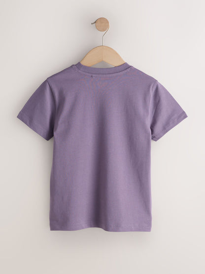 Dsiney Kidz - Soft Purple Regular Fit Short Sleeve T-Shirt (3-16yrs) image 2