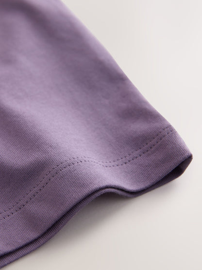 Dsiney Kidz - Soft Purple Regular Fit Short Sleeve T-Shirt (3-16yrs) image 4