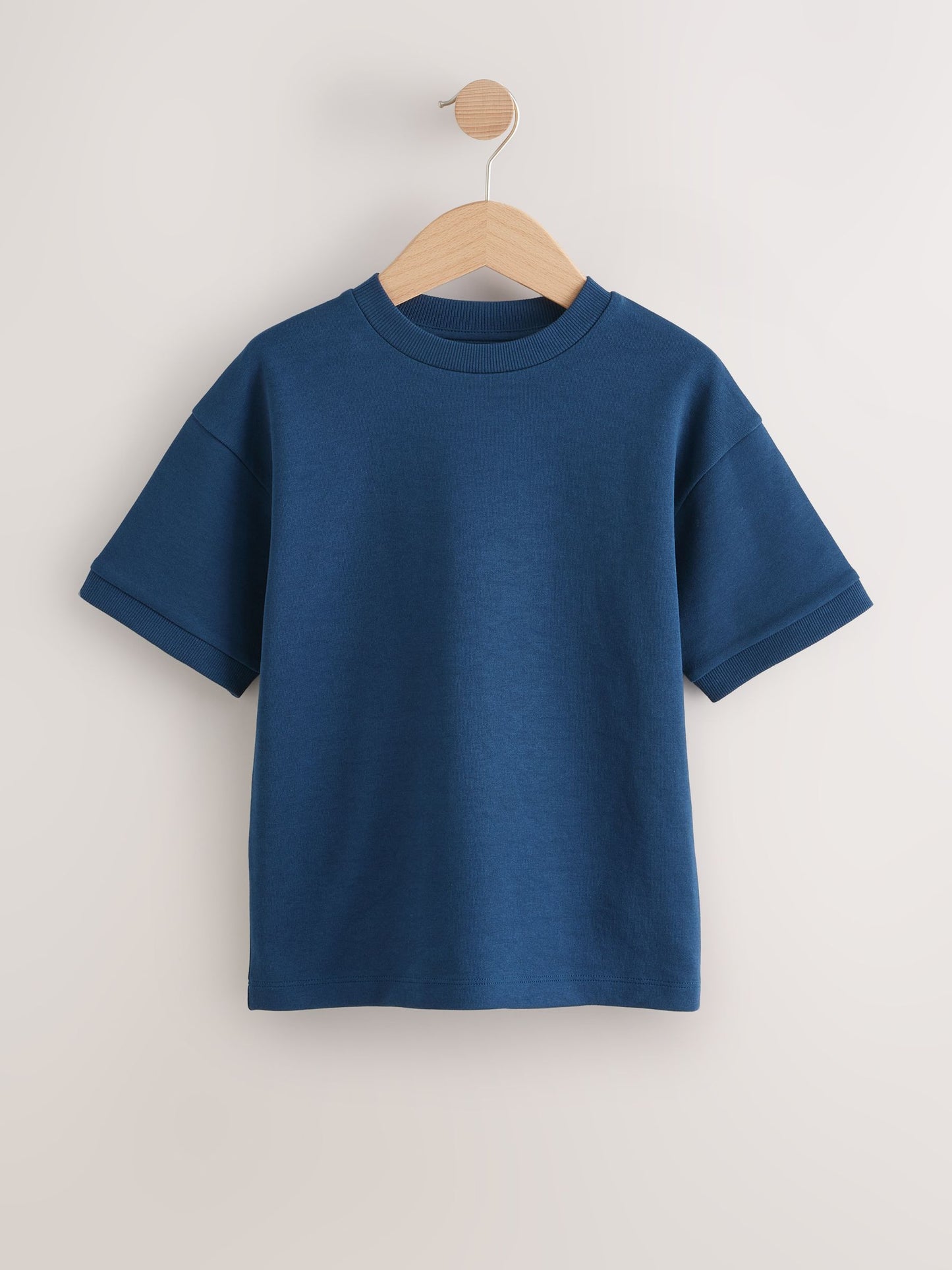Dsiney Kidz - Navy Blue Relaxed Fit Heavyweight T-Shirt (3-16yrs) image 1