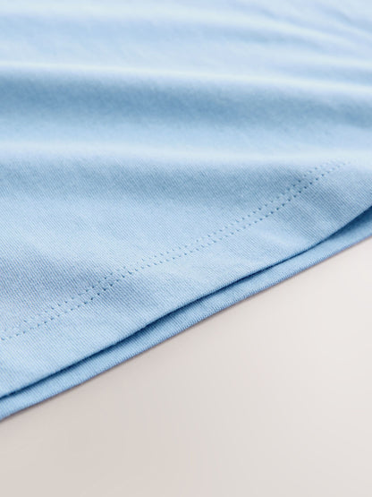Dsiney Kidz - Light Blue Regular Fit Short Sleeve T-Shirt (3-16yrs) image 3