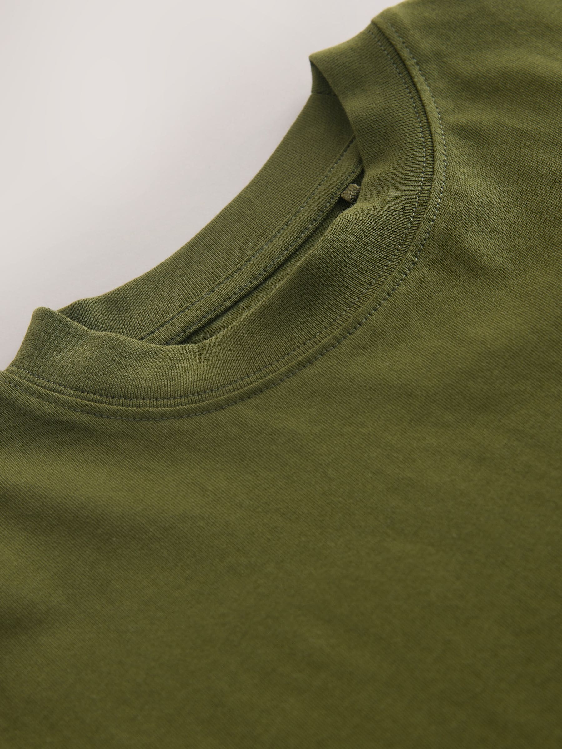 Dsiney Kidz - Dark Khaki Green Oversized Fit Short Sleeve T-Shirt (3-16yrs) image 6
