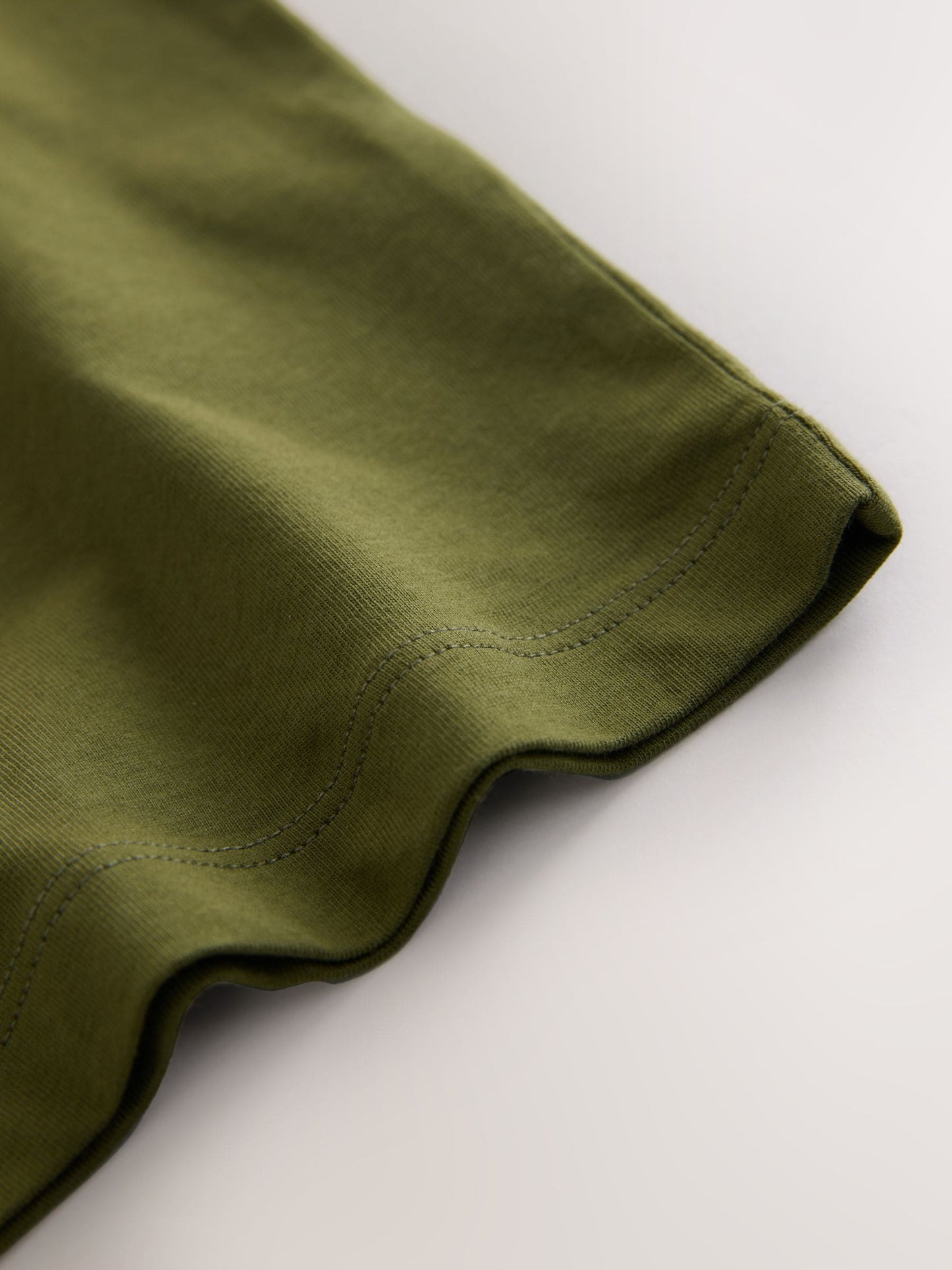 Dsiney Kidz - Dark Khaki Green Oversized Fit Short Sleeve T-Shirt (3-16yrs) image 7