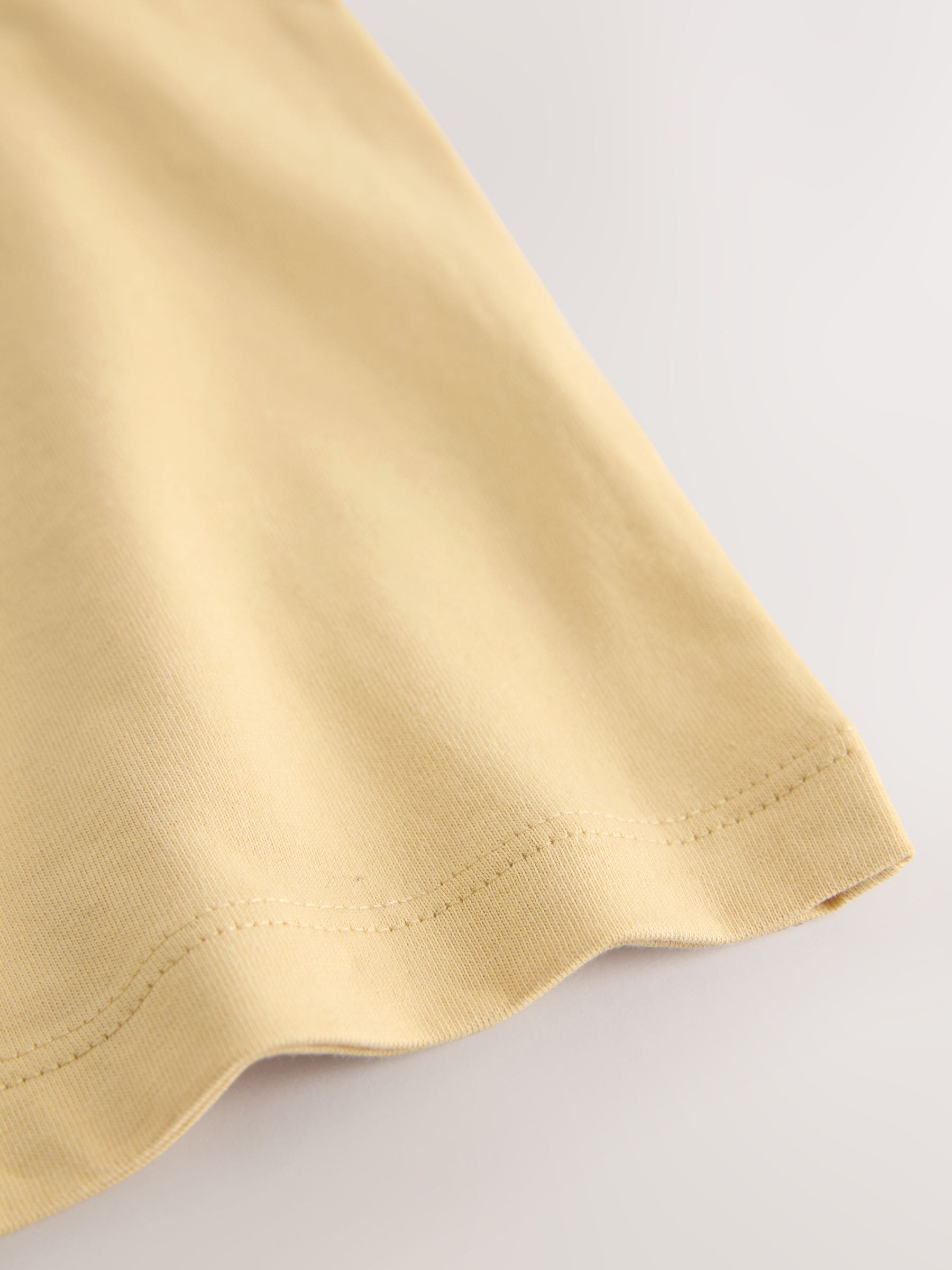 Dsiney Kidz - Soft Yellow Regular Fit Short Sleeve T-Shirt (3-16yrs) image 3
