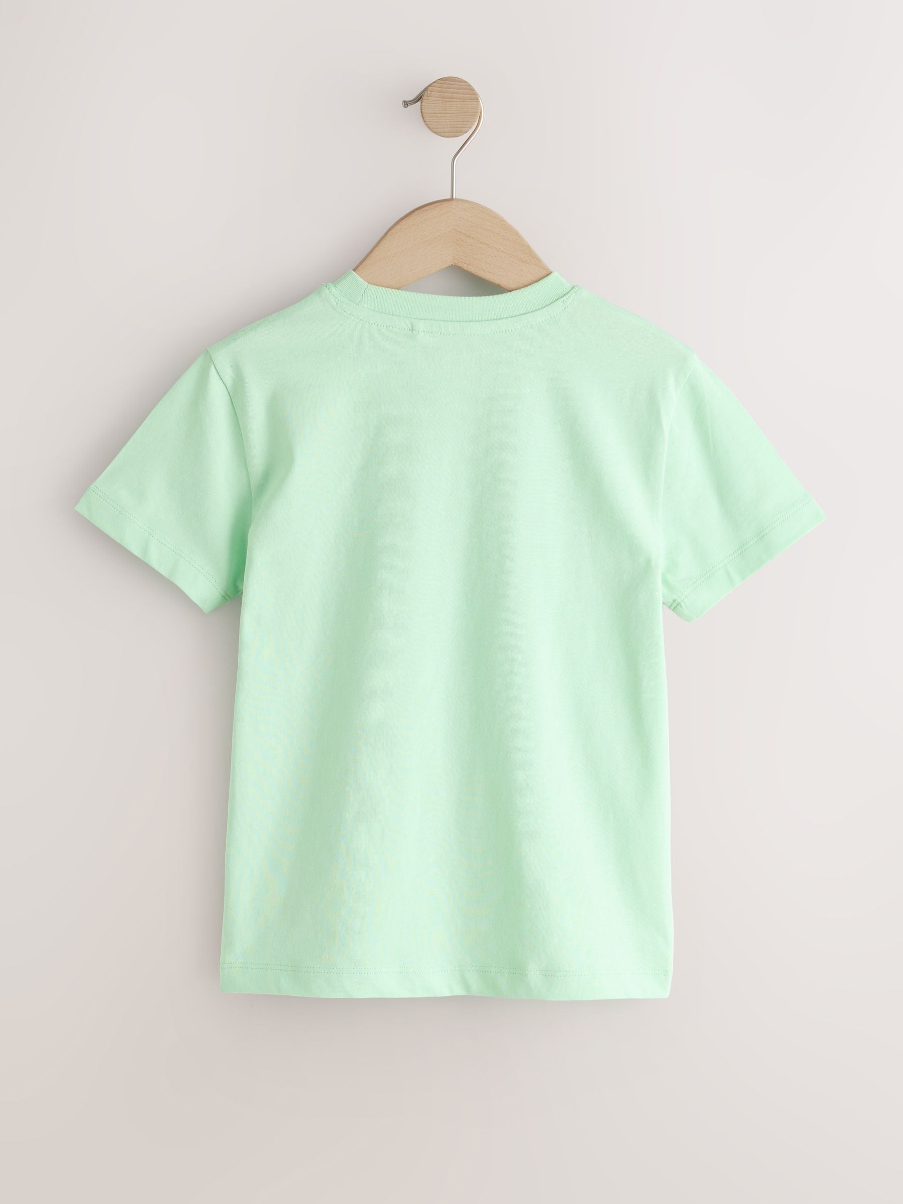 Dsiney Kidz - Green Pastel Regular Fit Short Sleeve T-Shirt (3-16yrs) image 2