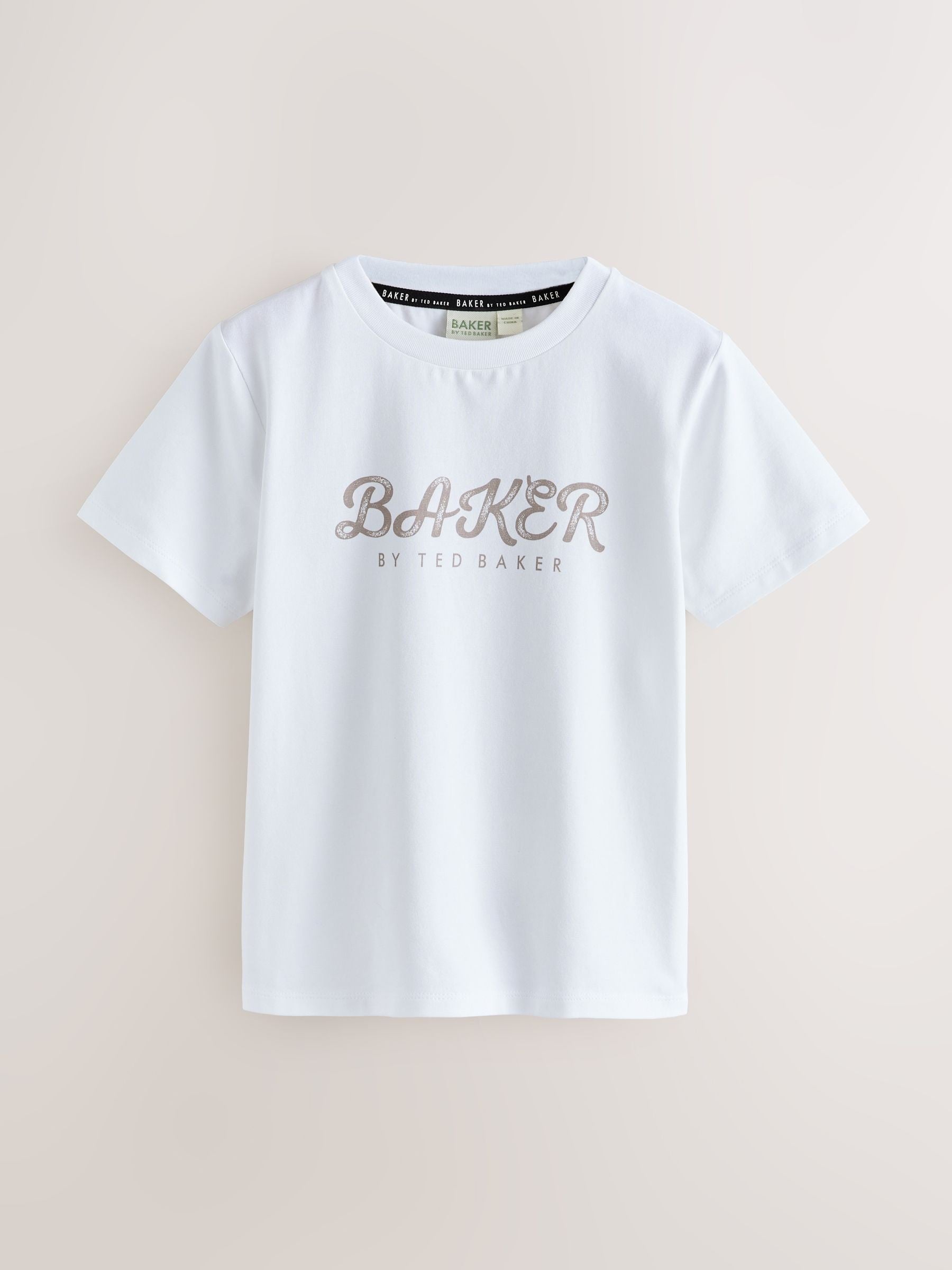 Baker by Ted Baker Textured Stone Jacket T-Shirt and Trousers Set image 10